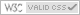 W3C Valid CSS